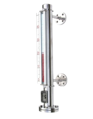 Floating Level Gauge with Flanged Connections